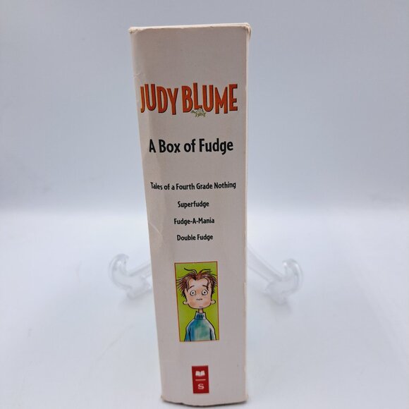 Box Of Fudge 3 Books From Judy Blume: Fudge-A-Mania, Superfudge, Double Fudge - Picture 2 of 13